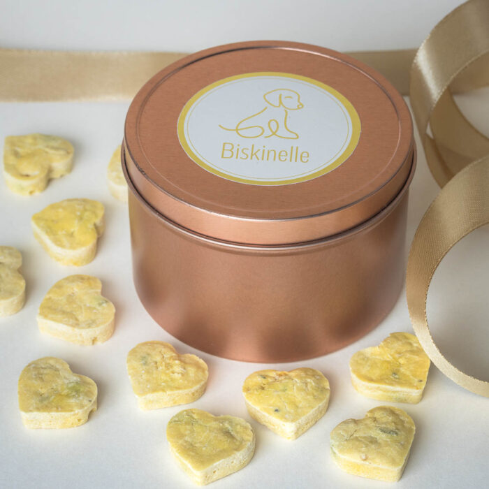 Boîte de friandises pour chien au poisson blanc, carotte, basilic et graines de chia – Image 3