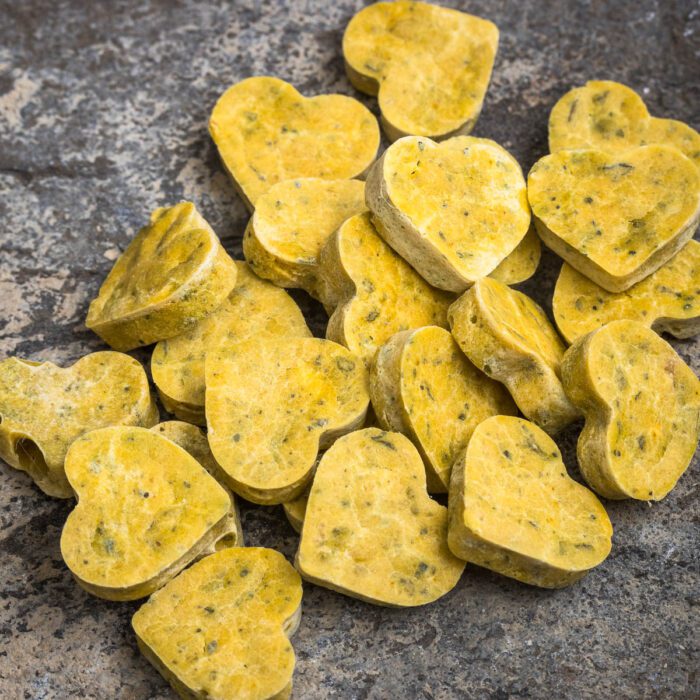 Sachet de friandises pour chien au poulet, courge butternut, menthe et curcuma – Image 3